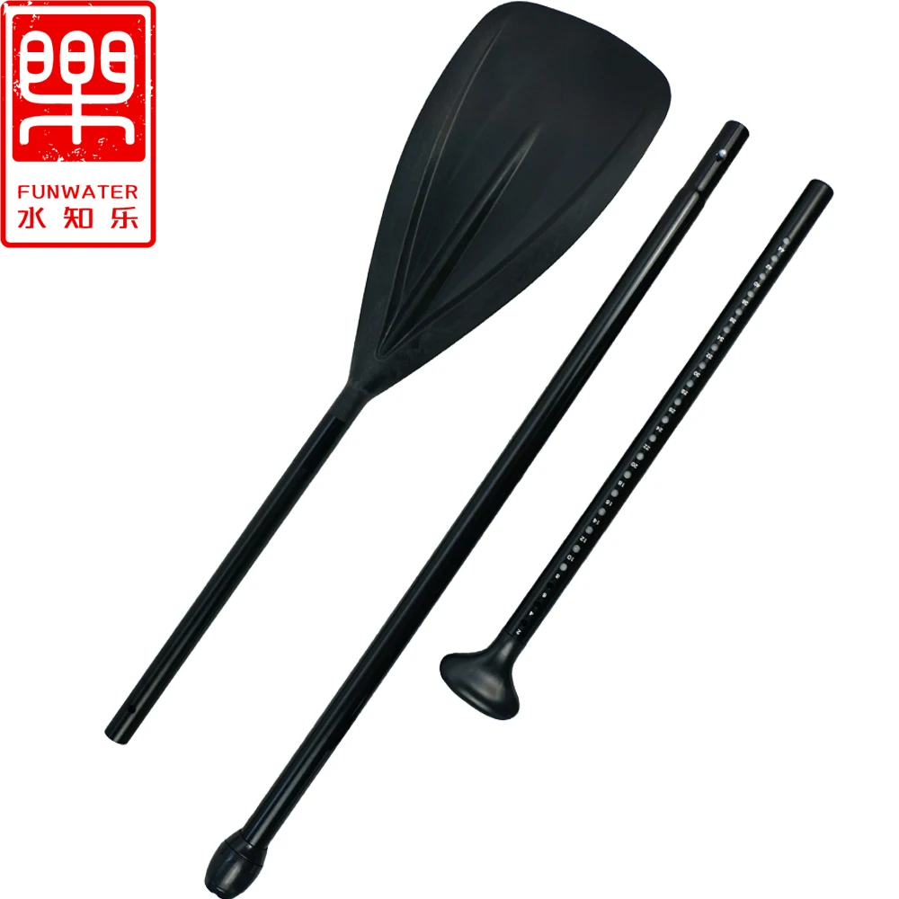 

150-210cm Black Extendable Adjustable Oar SUP Stand Up Paddle for Surfing Board Aluminium surfing accessory