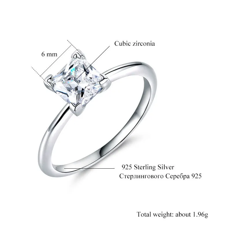 COLORFISH 925 Серебряное кольцо для женщин ювелирные изделия из настоящего