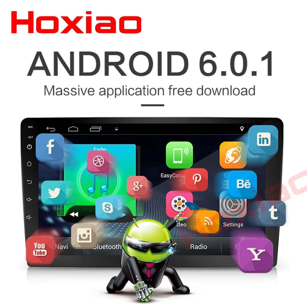 2 din автомобильное радио Android плеер 1024*600 HD дисплей 1 автомобильный проигрыватель с