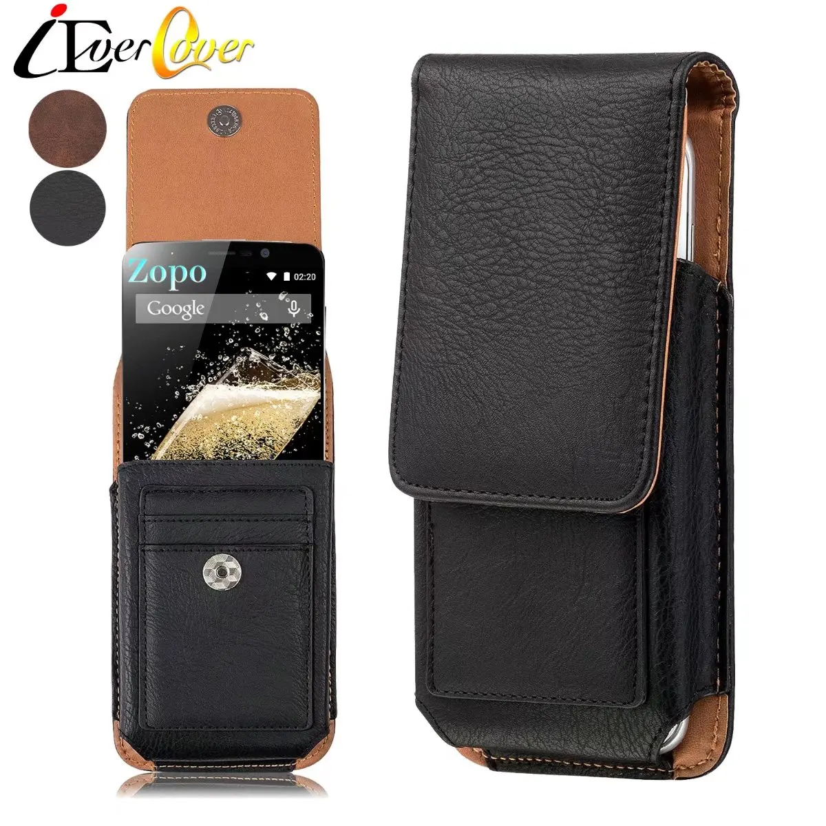 Premium Vertical Leather Case for ZOPO Speed 8 Hero 2 Color F2 E5.5 / S5.5 Falsh E Phone Holster Swivel Belt Cover | Мобильные