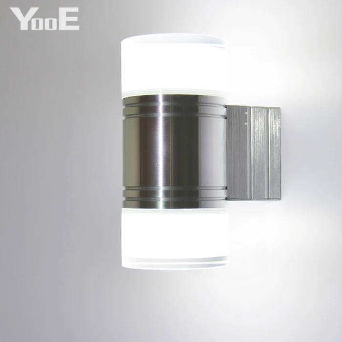 

YooE 6W COB Indoor LED Wall Light Acrylic Aluminum Material Wall Sconce Lighting AC110-220V bedroom Warm/Cold White Wall Lamp