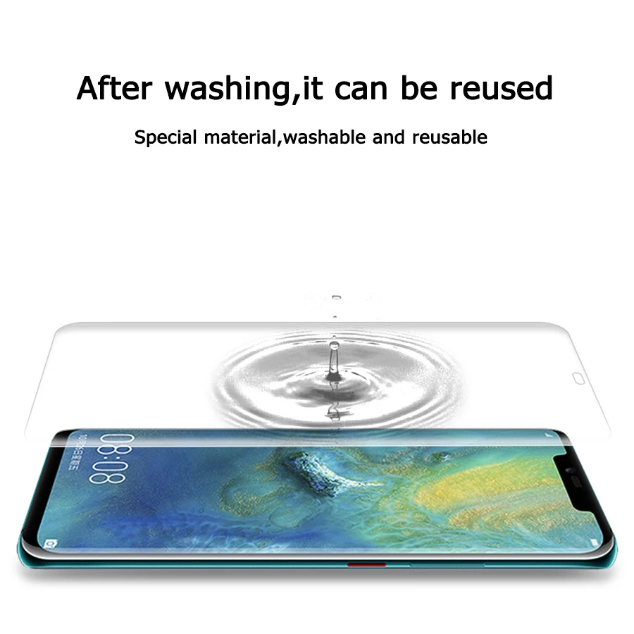 Высокотехнологичная задняя + Передняя Защитная пленка для Huawei P20 Lite Mate 20X