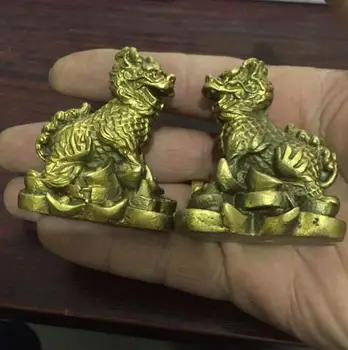 

The copper decoration Feng Shui lucky kylin home supplies Home Furnishing crafts