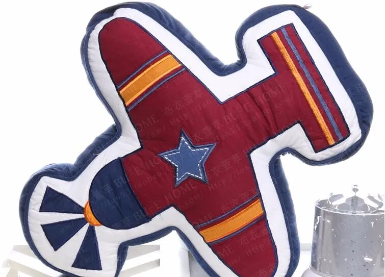 Katun Kartun Pesawat Kereta Mobil Bantal Bantal Dengan Mengisi Bordir Anak Anak Hadiah Manis Kamar Rumah Sofa Bed Desember Fg208 2 Cushion With Filling Home Sofacotton Cushion Aliexpress