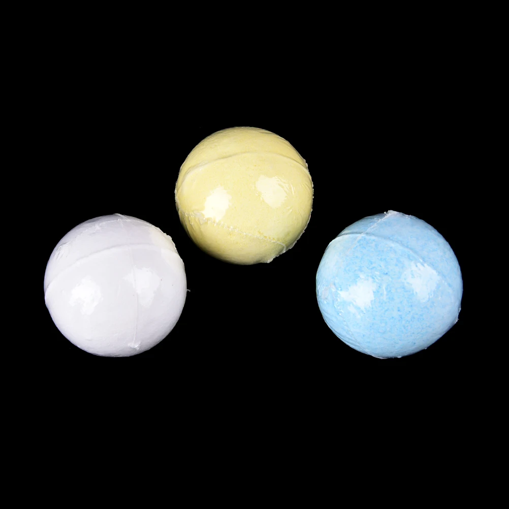 Color Random Natural Bubble Bath Bomb Ball Essential Oil Handmade SPA Bath Fizzy Christmas Gift for Her 40g