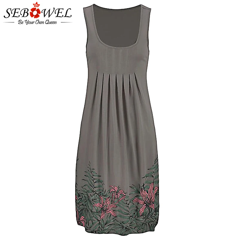 Gray-Beachtime-Sleeveless-Beach-Dress-LC220646-11-4 