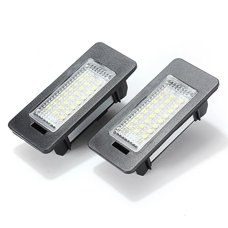 2Pcs 12V 3W 24 LEDs License Plate Light Number Plate font b Lamp b font For
