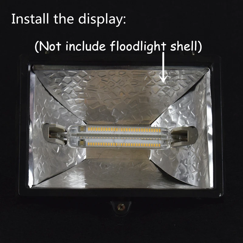 Lâmpadas Led e Tubos plug luzes smd3014 228led j118 Temperatura de Cor : Branca Fria(5500-7000k)