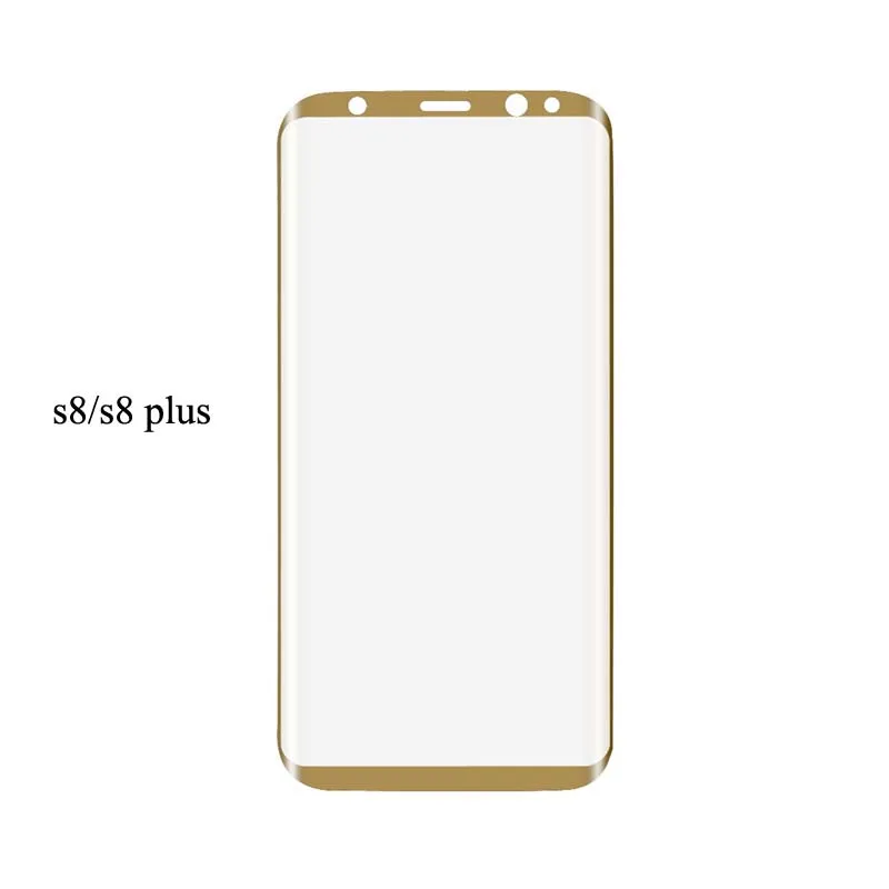 Для samsung galaxy s8/s8 плюс закаленное стекло фильм протектор экрана 3d кривая полное