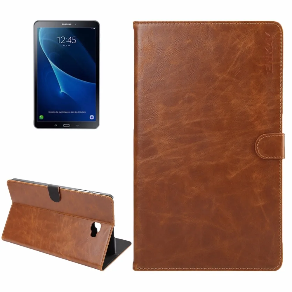 

for Samsung Galaxy Tab A 10.1 (2016) / T580 Horizontal Flip Leather Case with Holder & Card Slots & Sleep / Wake-up Function