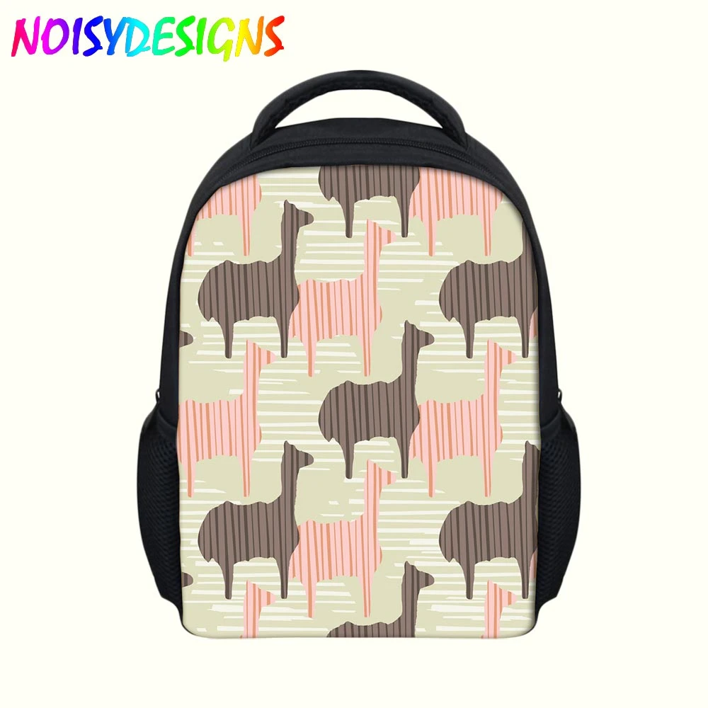 llama school backpack
