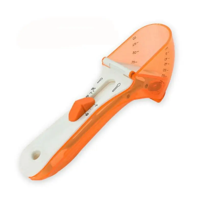 

Adjustable Measuring Spoon Plastic Adjustable Measuring Spoon with Scale for Cooking 5ml to 30ml Adjustable Measuring Scoop