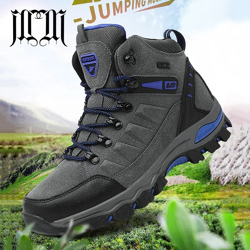 

MUMUELI Black Gray Green New 2019 Designer Casual Snow Men Shoes High Top Quality Fashion Luxury Boots Flat Brand Sneakers 8019