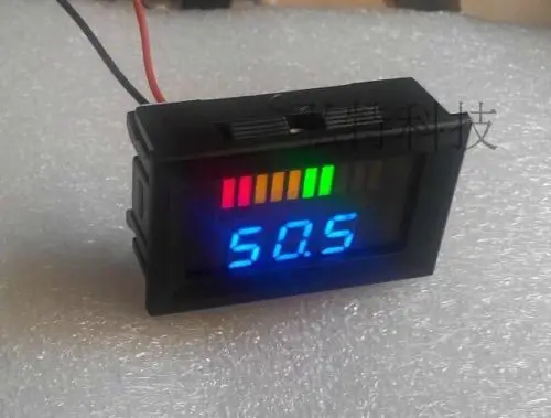 

DC 24v Acid lead batteries indicator Battery capacity LED Tester with voltmeter