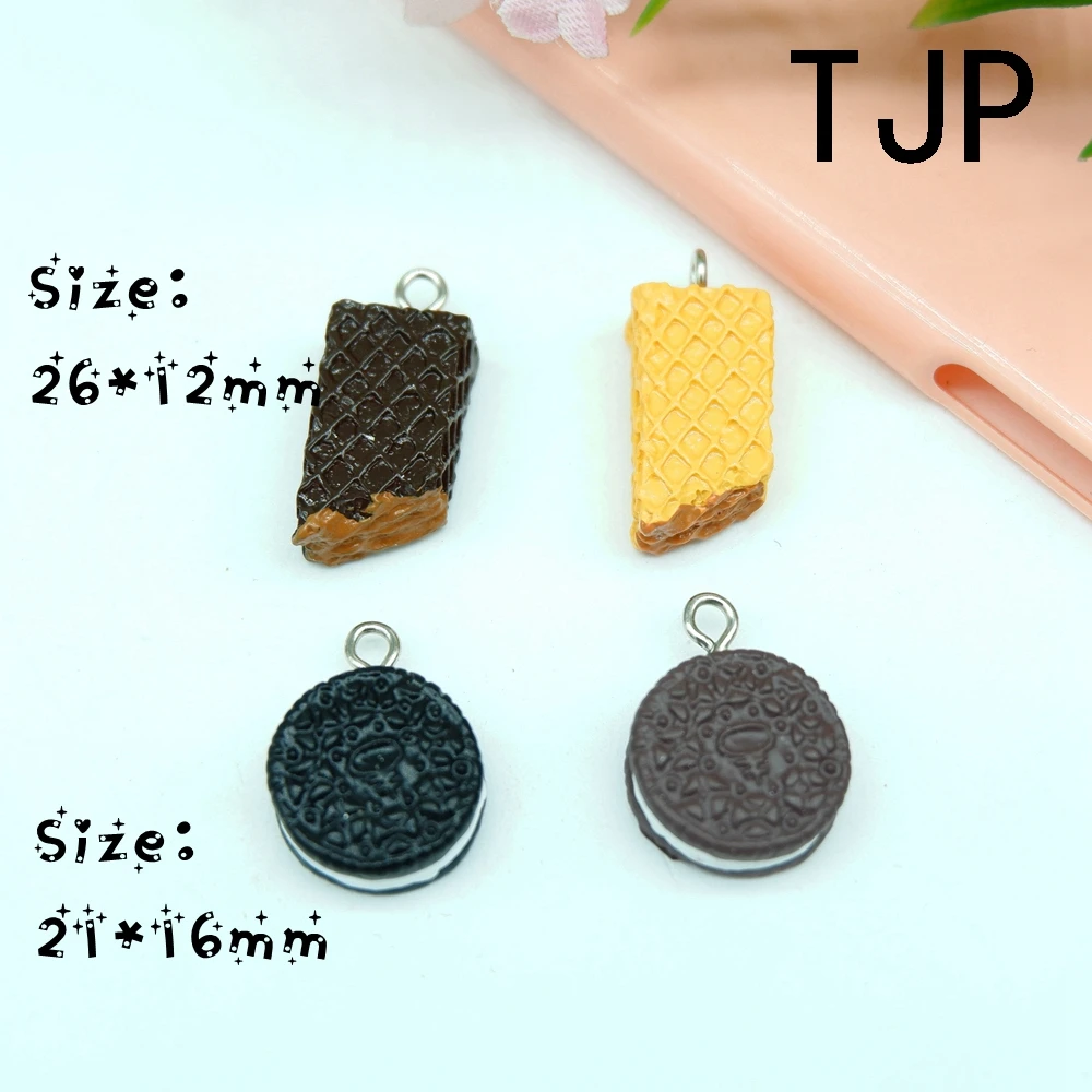 Kawaii Oreo подвески для бисквитов самостоятельного изготовления украшений