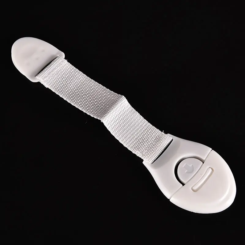 

1 PCS Safety Plastic Children Protection Lock Cabinet Door Drawers Refrigerator Toilet Blockers Kids Baby Care Safety Lock Strap