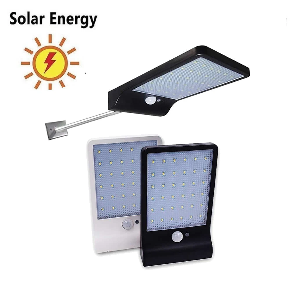 

36LEDs PIR Motion Sensor Solar Street light Solar Lamp Outdoor Led Light Wall Garden Security Powered Lampada Waterproof IP65