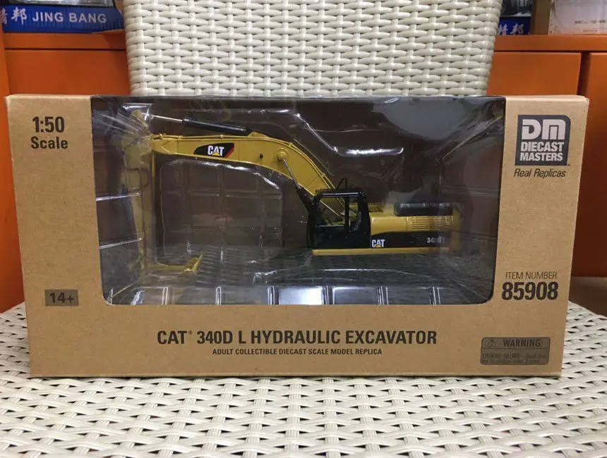 Гидравлический экскаватор Caterpillar Cat 340D L 1/50 металлический Фотофон #85908|hydraulic