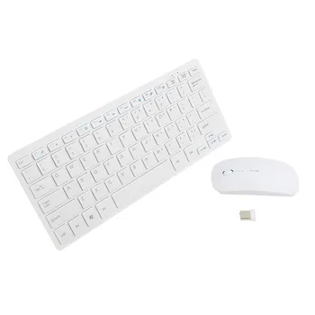 

Ultimate Wireless 2.4GHz Mini Keyboard and Mouse Combo Set for Laptop iMac Macbook Interface Wireless RF 2.4 G new A30