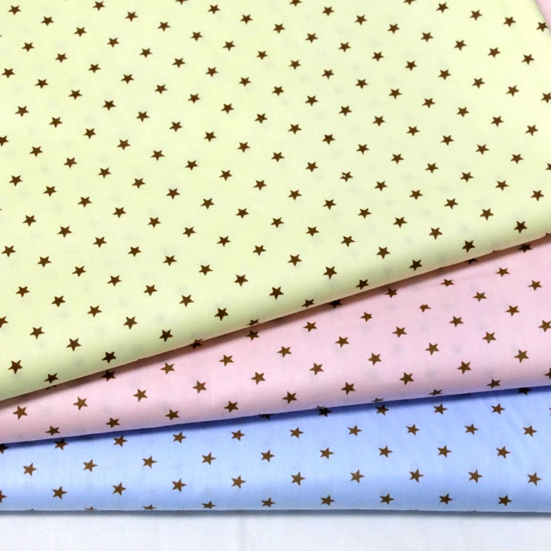 Plain Cotton Fabric Quarters Yellow Color for Sewing Patchwork Crafts Quilting etc