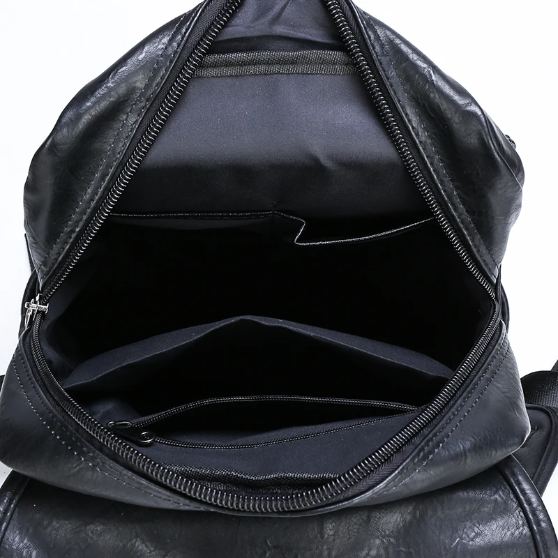  Fashion Men Casual Backpack Travel Schoolbag Man Large Capacity Teenager Luxury Bag Mochila Genuine