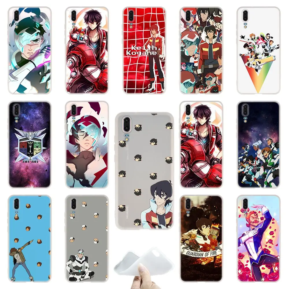 

keith Voltron Legendary Defender Cover Phone Cases Soft For Huawei P 20 pro P10 Plus P9 P8 lite 2017 P30 pro samrt 2019 Nova 3e