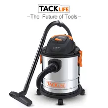 TACKLIFE 1000W Нержавеющая сталь влажной/сухой одиночной фазы 4-Слои фильтрации Системы сухой мокрой Удар три функции для уборки