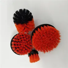 4 шт. оранжевый ручной набор инструментов кистей электрическая щетка электрическая насадка в виде щетки чистящий набор для чистки для ванной поверхности бесплатно