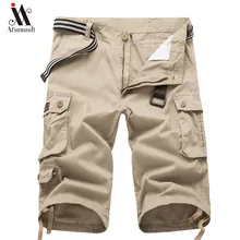 Новые летние грузовые шорты мужские крутые горячие продажи хлопок повседневные мужские уличные короткие брюки удобная брендовая одежда мужские карго шорты