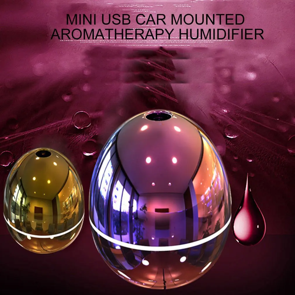 

Mirror Cover Ultrasonic Egg Humidifier USB Charing Humidifier Diffuser Office Home Air Purifier Mist Maker Mini Air Fresher
