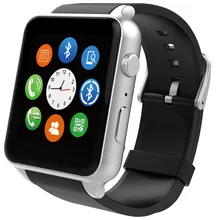 Gold and Silver colors Bluetooth smart watch GT88 sim card support NFC and Camera MP3 mp4 for iphone smart phone