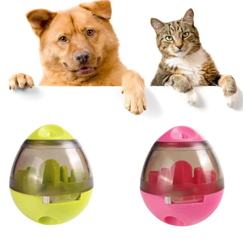 Pet Cat Interactive Leaking Ball IQ Cat Toy Lose Weight Slow Feed Pet