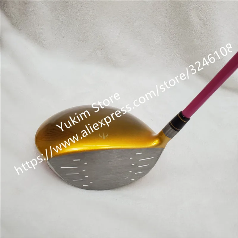 New Women Golf clubs HONMA S-06 4 Star Gold color Golf driver 11.5 loft Graphite L flex driver Clubs Free shipping