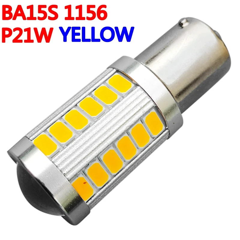 1156 P21W BA15S 1157 BAY15D P21/5 W 33 smd 5630 Светодиодная автомобильная лампа с сигналом поворота