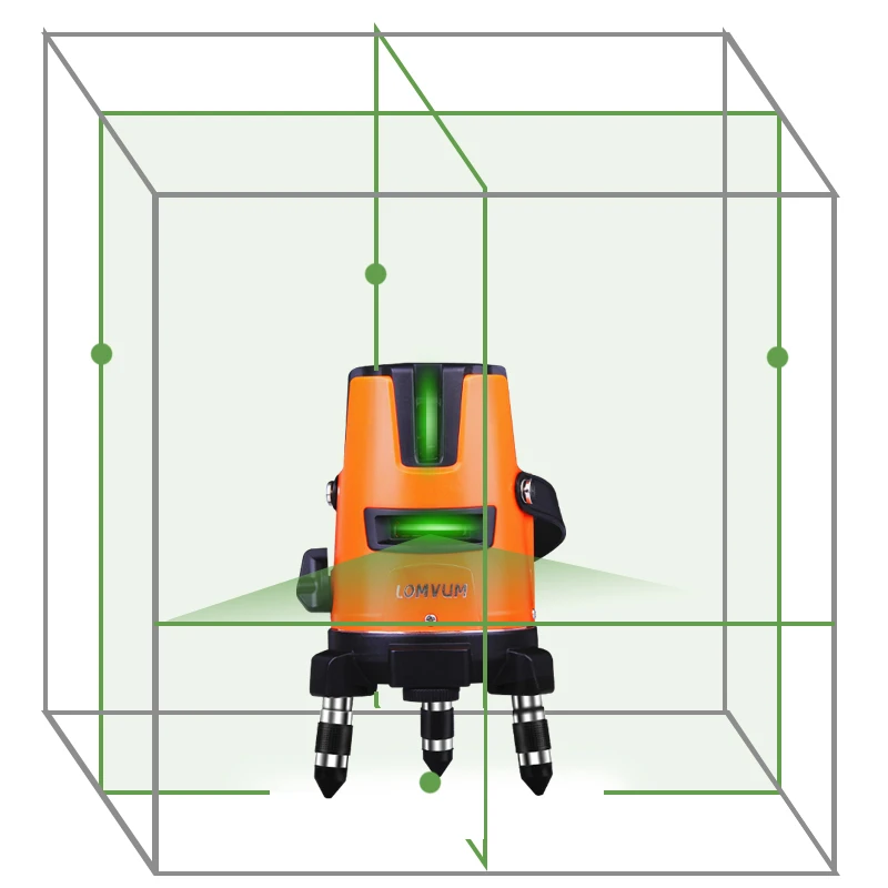 5Lines 6points Outdoor Laser Level Self-Leveling 360 rotary Cross Line Lazer Level Tool slash function tripod level 5Lines 6points Outdoor Laser Level Self-Leveling 360 rotary Cross Line Lazer Level Tool slash function tripod level