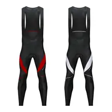 Велоспорт долго велосипед комбинезон высокого качества 3D гель площадку велосипед Колготки MTB велосипеда Ropa Pantalon Ciclismo Invierno унисекс мягкие