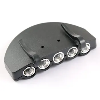 

3 Pcs of (Details about 5 LED Light Under the Brim Cap Hat Headlamp Light for Fishing)