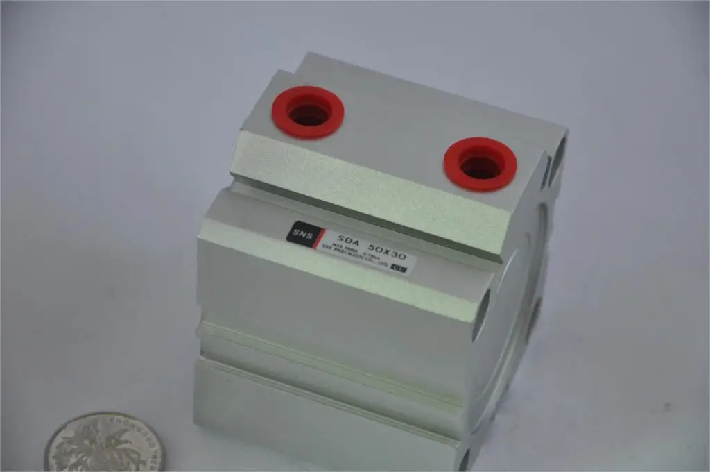 

SDA50*30 Rc1/4' compact cylinder SNS pnematic parts Airtac type actuator air cylinder Hydraulic cylinder SDA Series M18*1.5