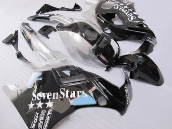 

Motorcycle Fairing kit for HONDA CBR600F2 91 92 93 94 CBR600 F2 CBR 600F2 1991 1994 ABS Silver black Fairings set+Gifts HS19