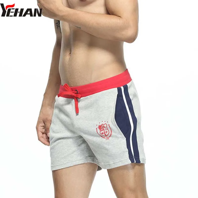 Sportswear Gym Clothing Training Exercise Shorts Men Pure Cotton Yoga