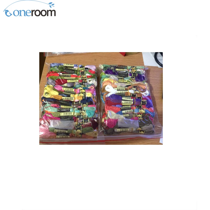 Выберите нитки CXC количество всего 100 прядей+ цветная вышивка крестиком нить+ 20*10 см водорастворимый холст подарок 5