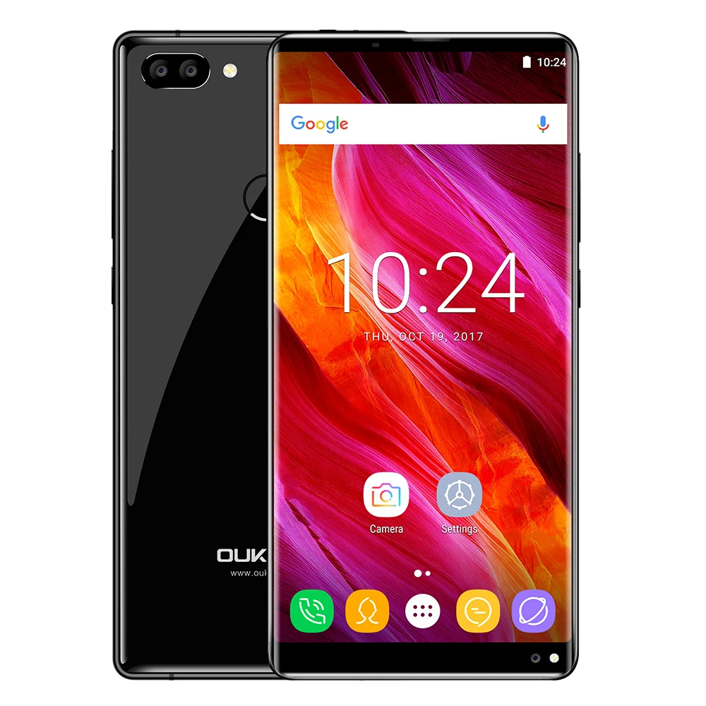 Oukitel MIX2 4G Telephone 5 99 inch FHD 18 9 Screen MTK6757 6GB RAM 64GB ROM
