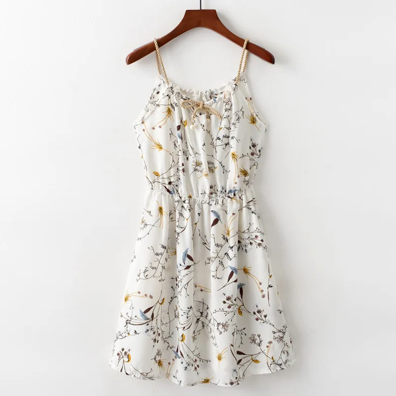 

Sexy Print Beach Summer Dress Women 2018 White Off Shoulder Midi Dresses