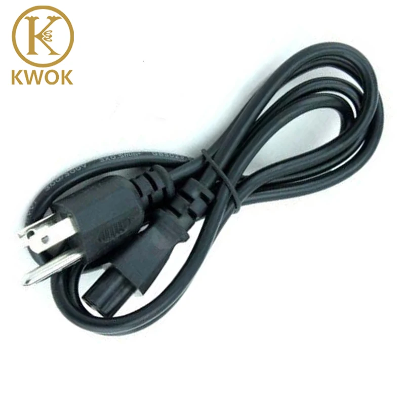 2017 3 Prong US plug Laptop PC Adapter Power Cord Cable For samsung