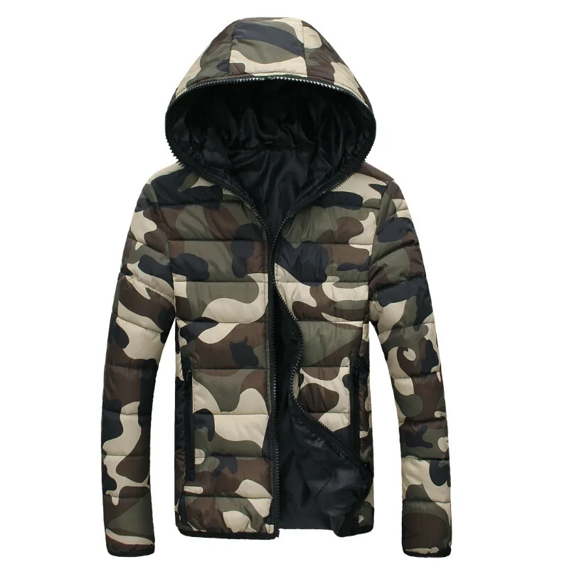 parka masculina camuflada