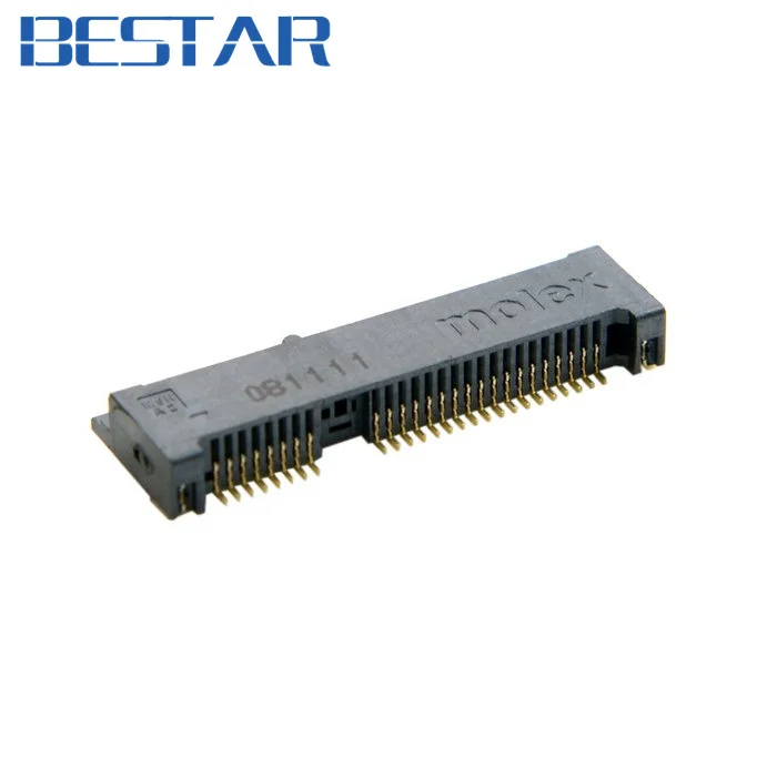 Mini PCI E pci express pcie mSATA 52pin розетка с высотой 4 0 мм Женская Стандартная плата SMT для