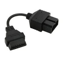 High quality KIA 20 Pin To 16 Pin OBD2 Diagnostic font b Tool b font Adapter