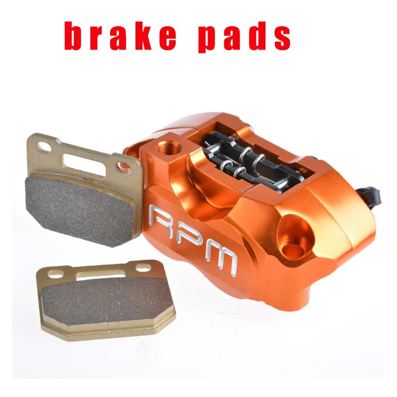 LNF brake calipers pads Four piston brake pads motorcycle 52.4mmX44.2mmin Brake Disks from