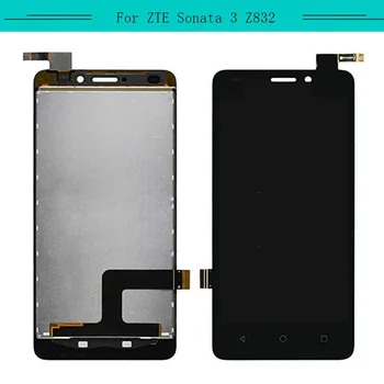

Tested 3pcs/lot For ZTE Sonata3 Z832 Full LCD With Touch Screen Glass Digitizer Sensor Assembly Free Shipping
