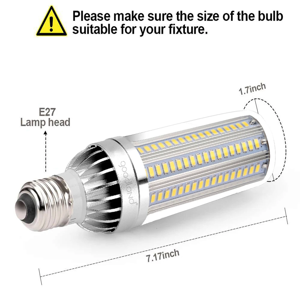 Светодиодный светильник-Кукуруза E27 25 Вт 35 Вт 50 Вт светодиодный E39 светодиодный S лампочка 110 В 220 В высокомощный светодиодный S лампа для наружного складского спортзала